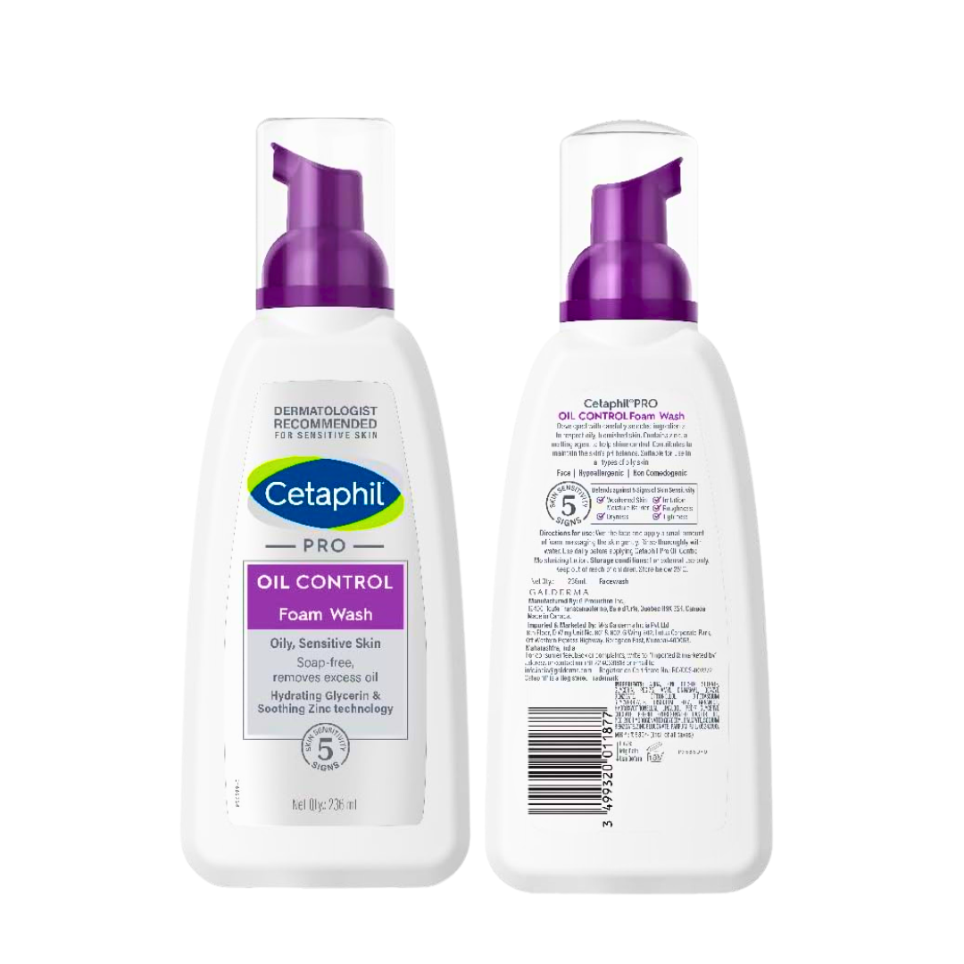 Cetaphil PRO Acne-Prone Skin Foam Wash – 235ml - Kodomo store