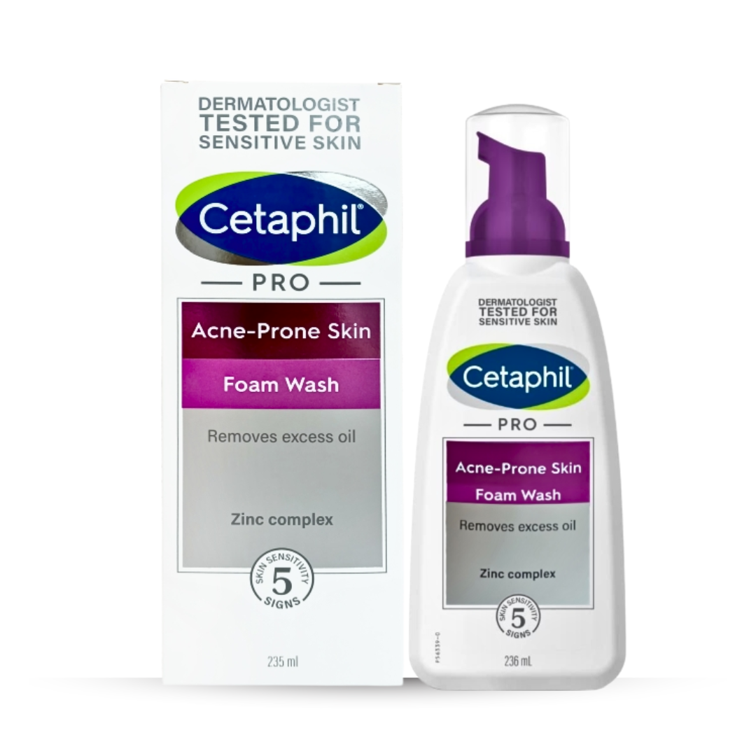 Cetaphil PRO Acne-Prone Skin Foam Wash – 235ml - Kodomo store