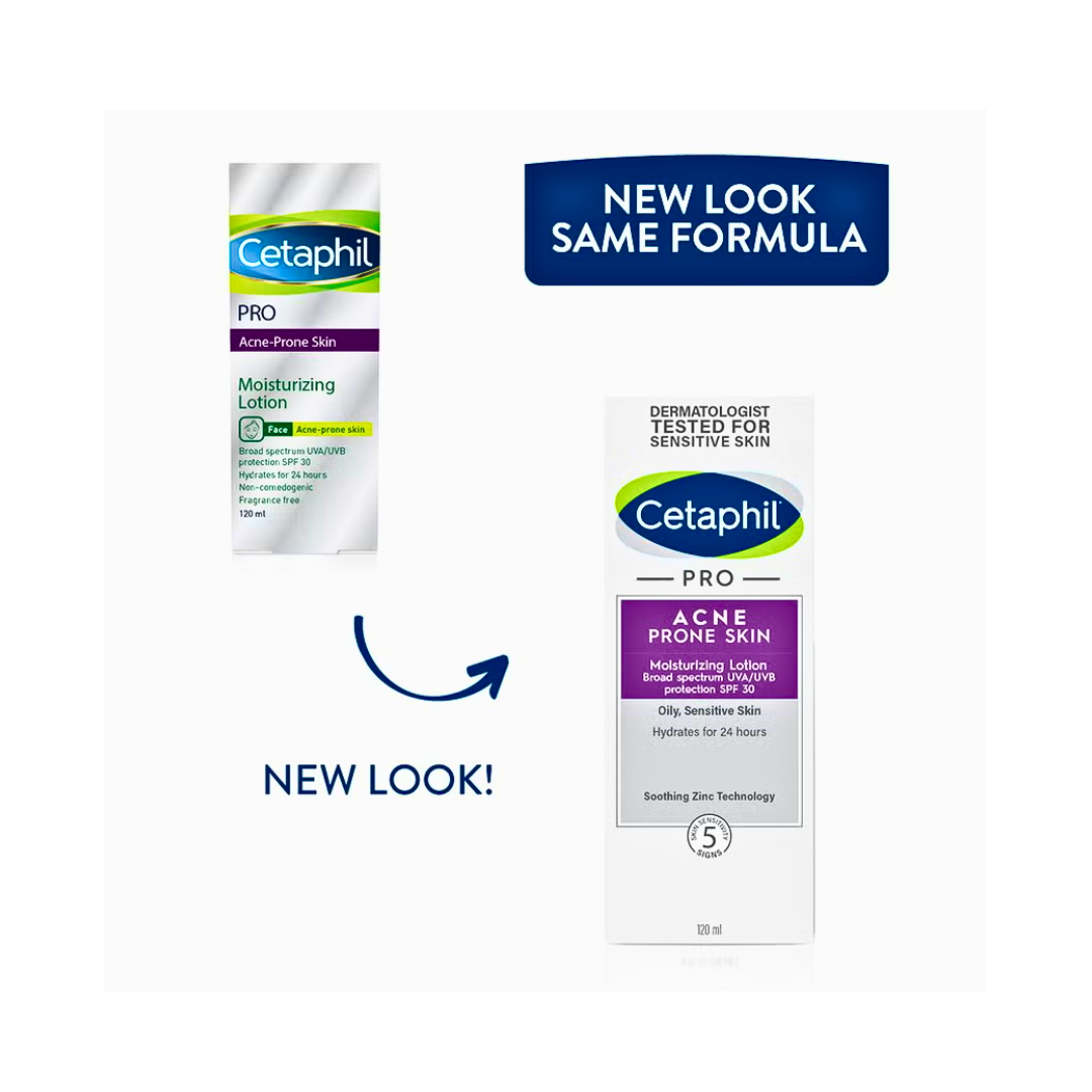 Cetaphil PRO Acne-Prone Skin SPF30 Moisturizer – 120ml - Kodomo store