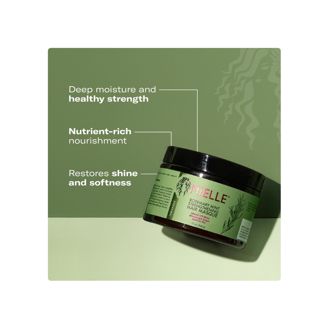 Mielle Rosemary Mint Hair Mask – Strength & Biotin