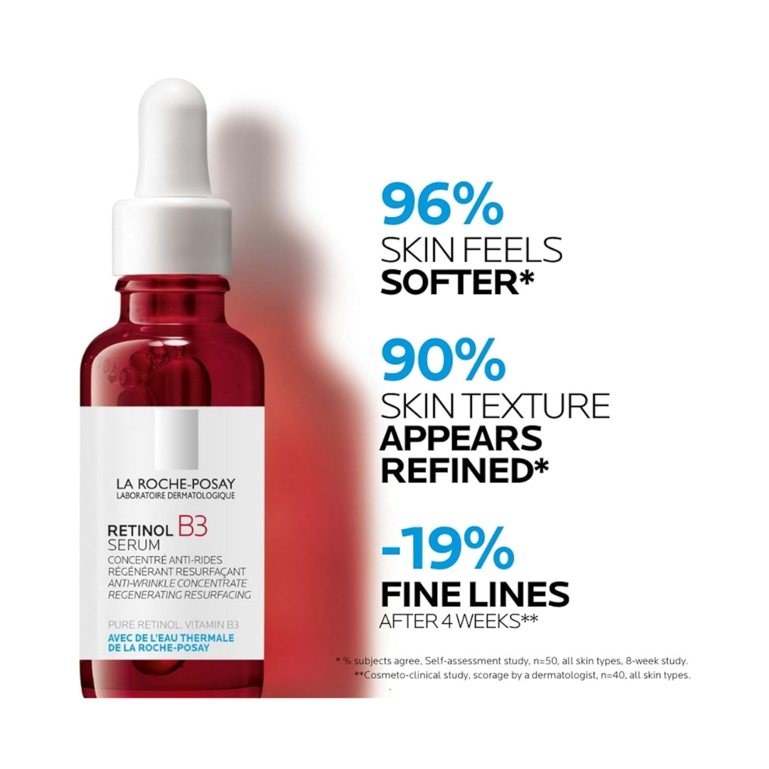 La Roche-Posay B3 Retinol Serum to Regenerate and Resurface 30ml - Kodomo store