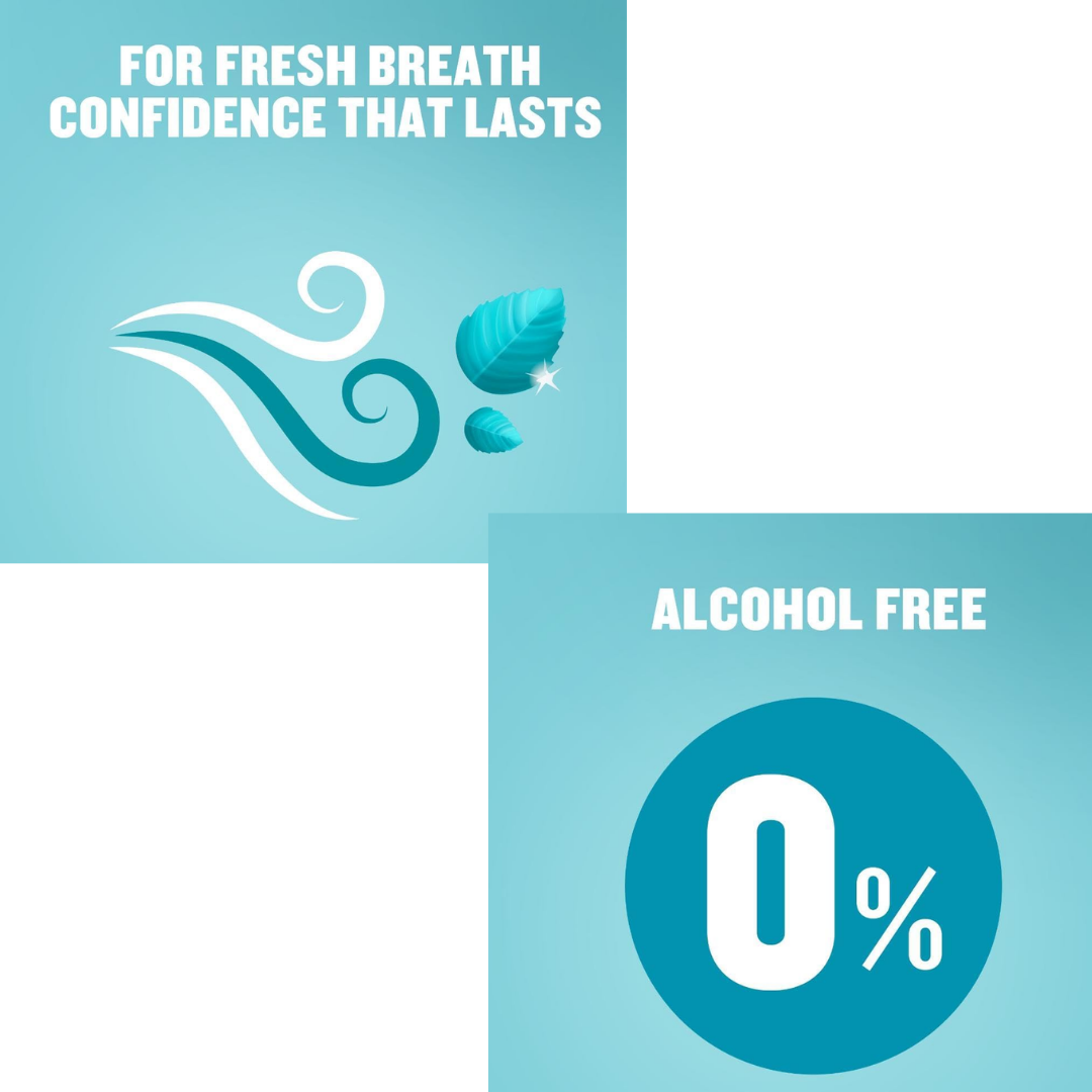 Listerine Cool Mint Mouthwash 500ml – Fresh Breath & Strong Teeth - Kodomo store