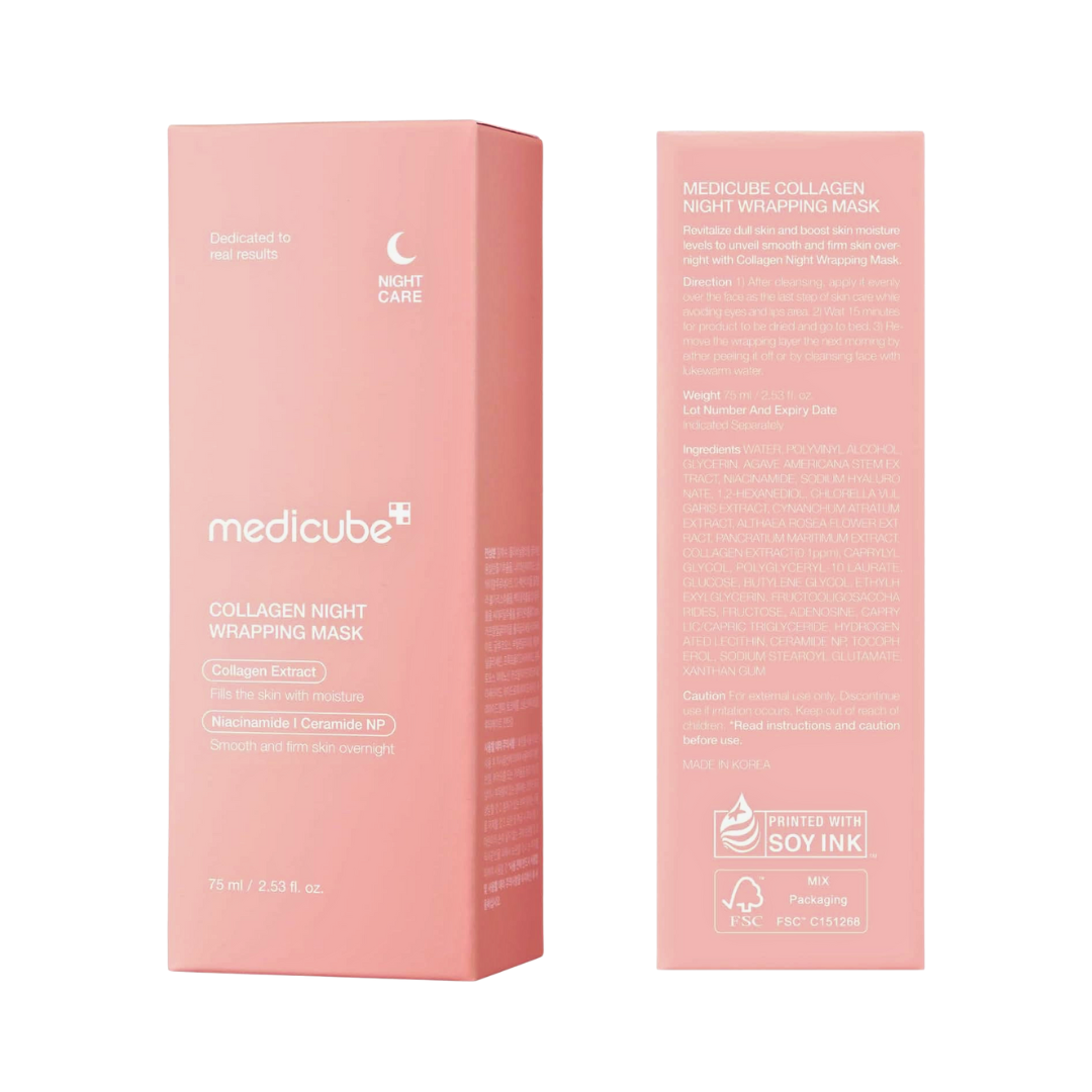 Medicube Collagen Overnight Peel Off Mask 2.53 fl.oz - Kodomo store