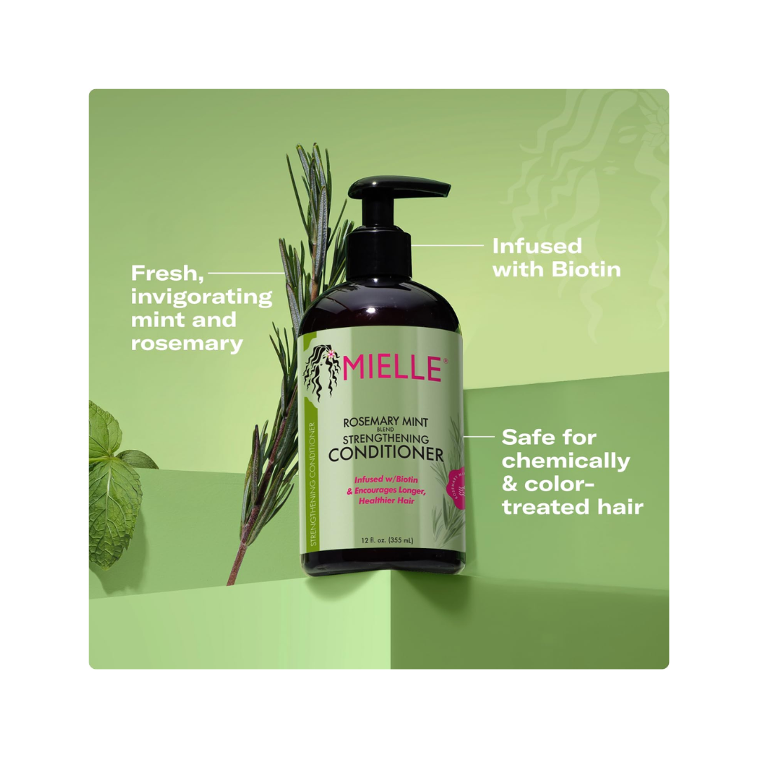 Mielle Rosemary Mint Conditioner w/ Biotin – 12oz - Kodomo store