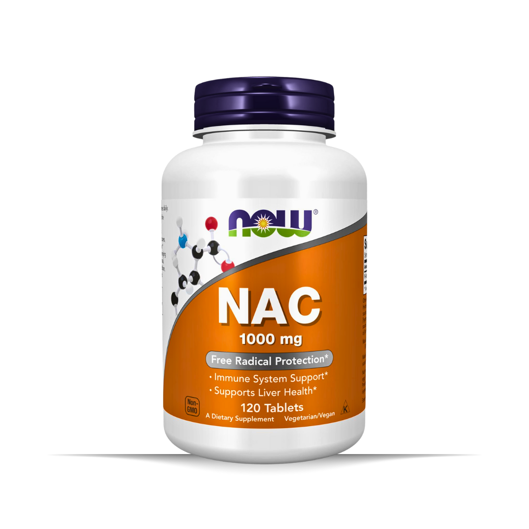 NOW Foods NAC 1000mg – 120 Tablets
