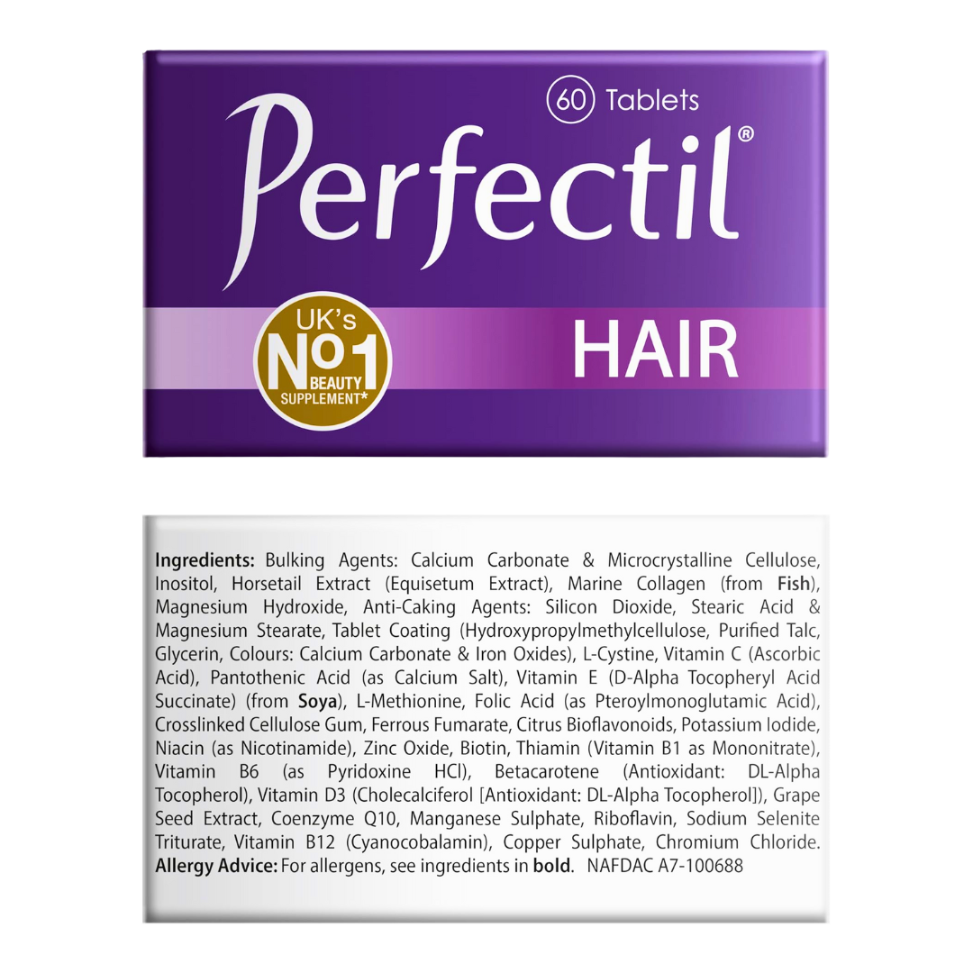 Perfectil Vitabiotics Plus Hair - 60 Tablets - Kodomo store