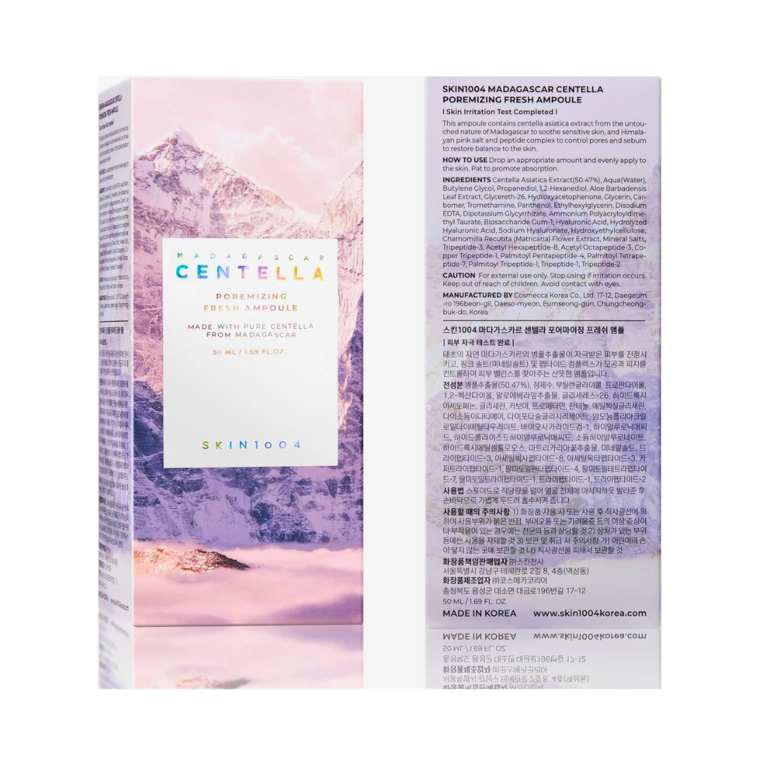 SKIN1004 Poremizing Ampoule – Centella & Pore Care - Kodomo store
