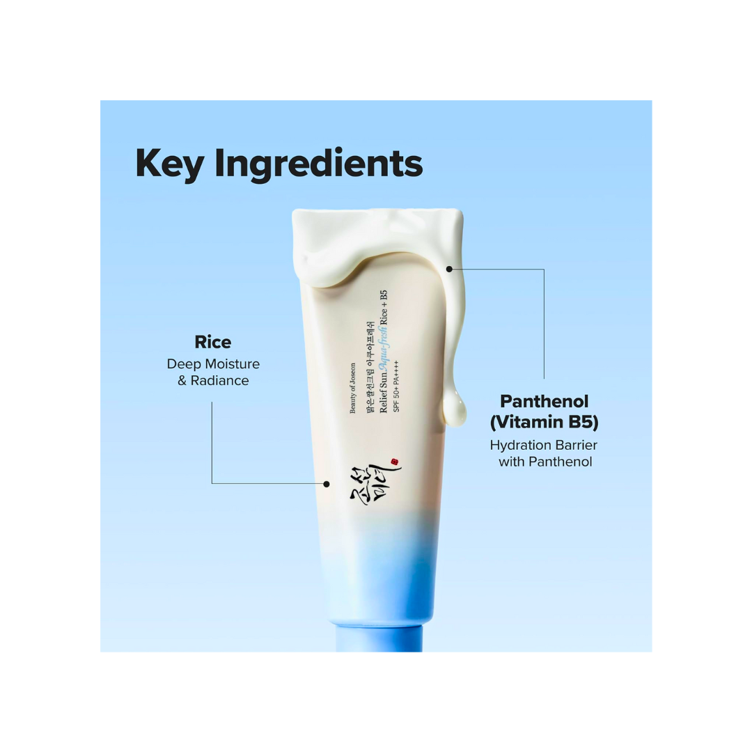 Beauty of Joseon Relief Sun: SPF50+ Sunscreen for Sensitive Skin