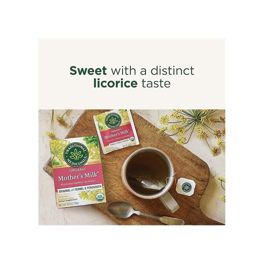 Traditional Medicinals Organic Mother’s Milk Tea – 16 Bags - Kodomo store