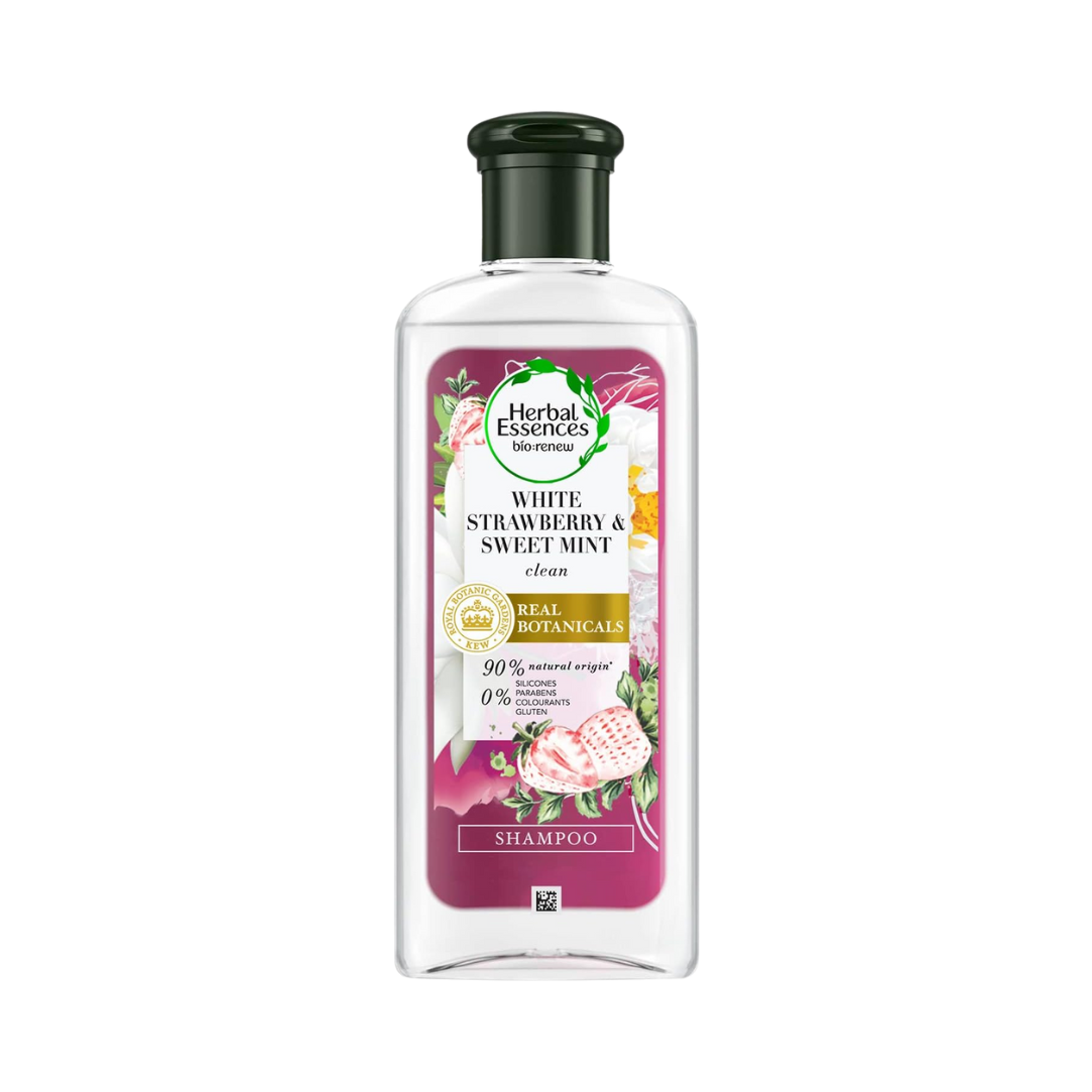 Natural Volumizing Shampoo with White Strawberry & Mint – 400ml