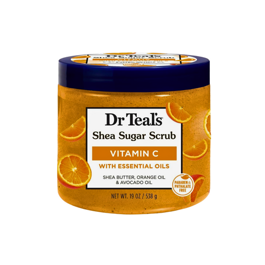 Dr Teal's Shea Sugar Citrus + Vitamin C Body Scrub