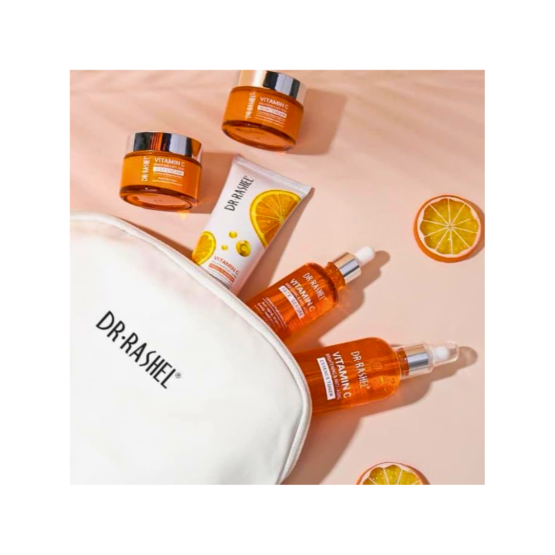 Dr Rashel Vitamin C 5 Piece Skin Care Set – Brightening Kit