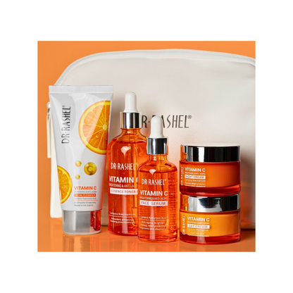 Dr Rashel Vitamin C 5 Piece Skin Care Set – Brightening Kit