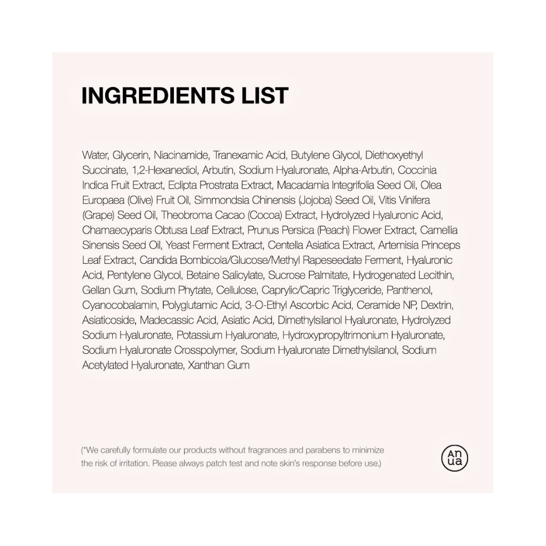 ANUA 10% Niacinamide + 4% TXA Serum 30ml - Kodomo store