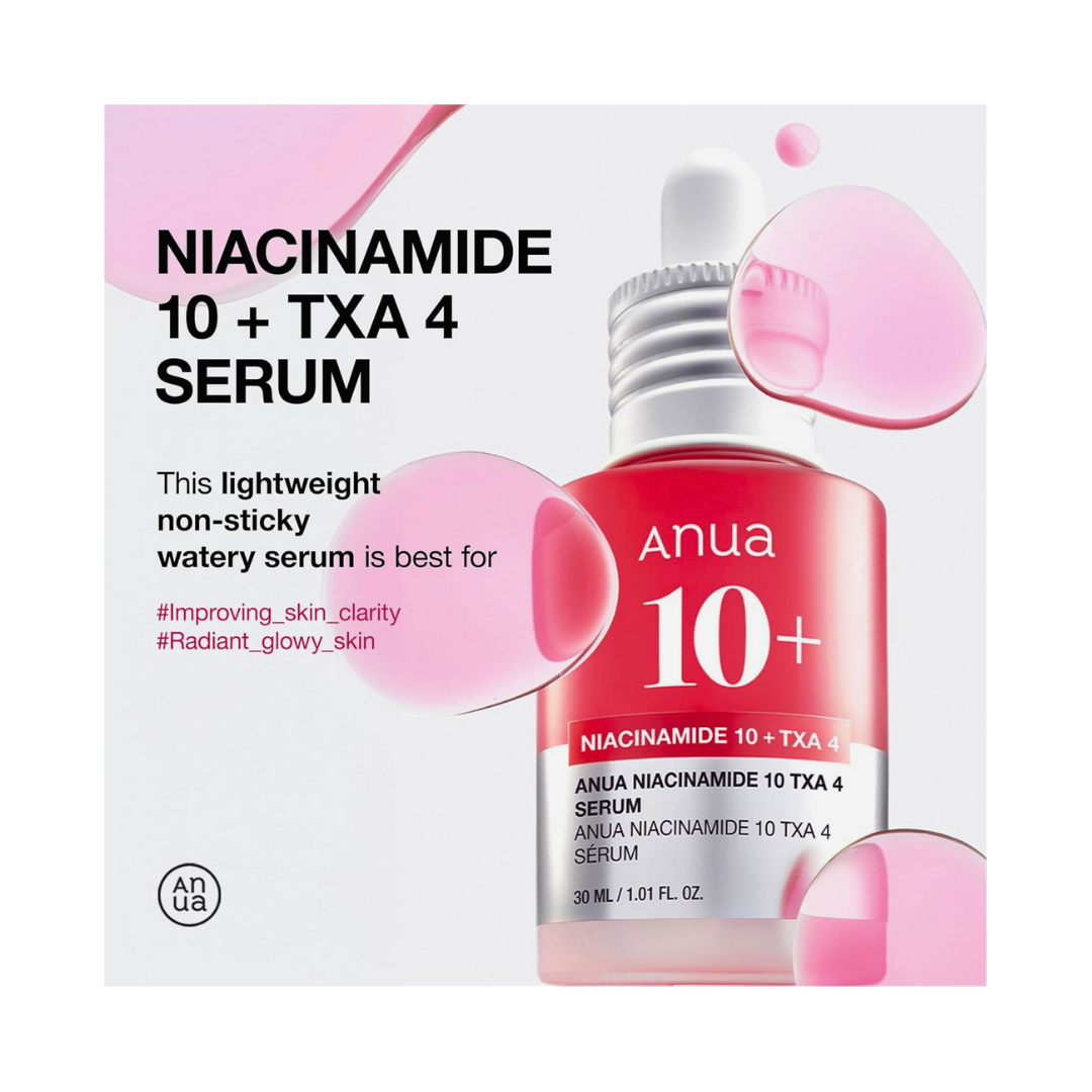 ANUA 10% Niacinamide + 4% TXA Serum 30ml - Kodomo store