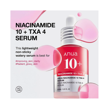 ANUA 10% Niacinamide + 4% TXA Serum 30ml - Kodomo store