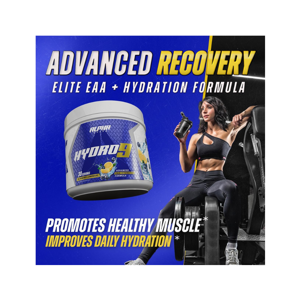 Alpha Supps Hydro 9 Aminos – 30 Servings - Kodomo store