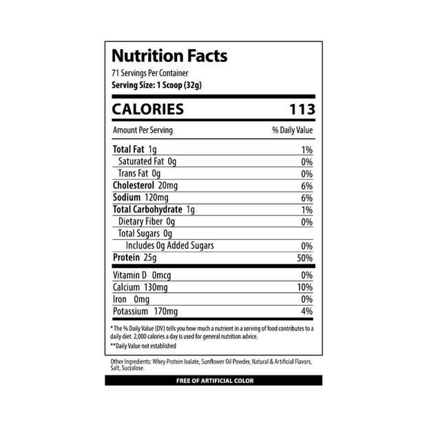 Alpha Supps ISO – Cookies & Cream | 100% Whey Isolate | 5 lb - Kodomo store