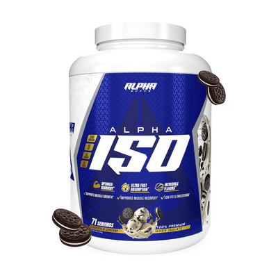 Alpha Supps ISO – Cookies & Cream | 100% Whey Isolate | 5 lb - Kodomo store