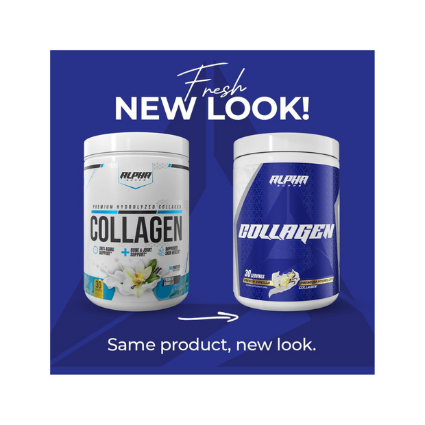 Alpha Supps Collagen Protein – French Vanilla (30 Servings) - Kodomo store