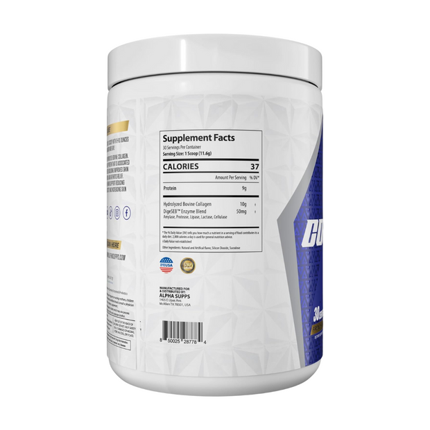 Alpha Supps Collagen Protein – French Vanilla (30 Servings) - Kodomo store