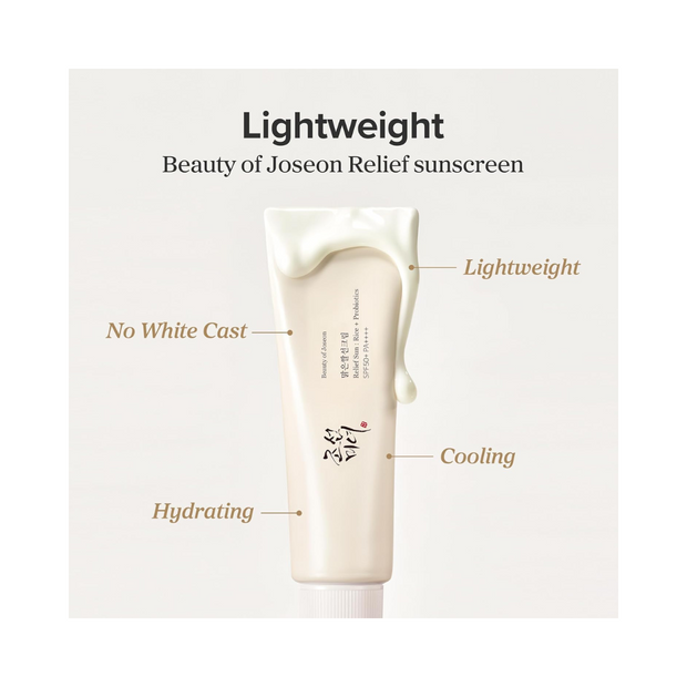 Beauty of Joseon Relief Sun: SPF50+ Sunscreen for Sensitive Skin - Kodomo store