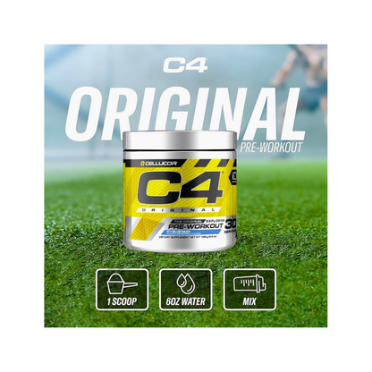 Cellucor C4 Original Pre-Workout Powder – Icy Blue Razz 30 Servings - Kodomo store