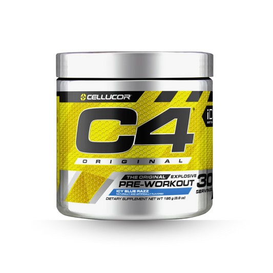 Cellucor C4 Original Pre-Workout Powder – Icy Blue Razz 30 Servings - Kodomo store