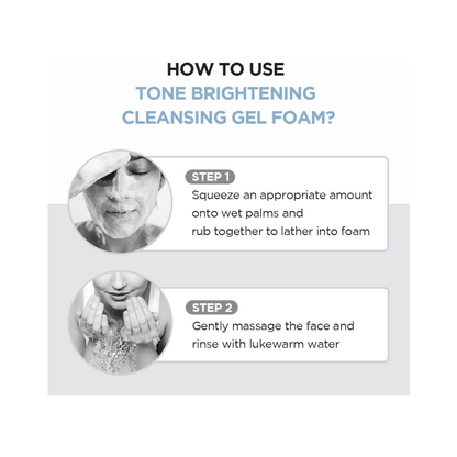 Centella Tone Brightening Cleansing Gel 125ml - Kodomo store