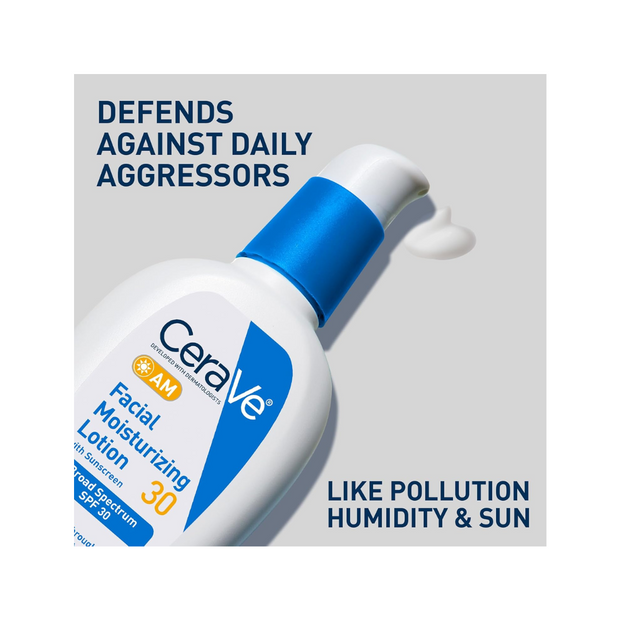CeraVe AM Facial Moisturizing Lotion with SPF 30 - Kodomo store