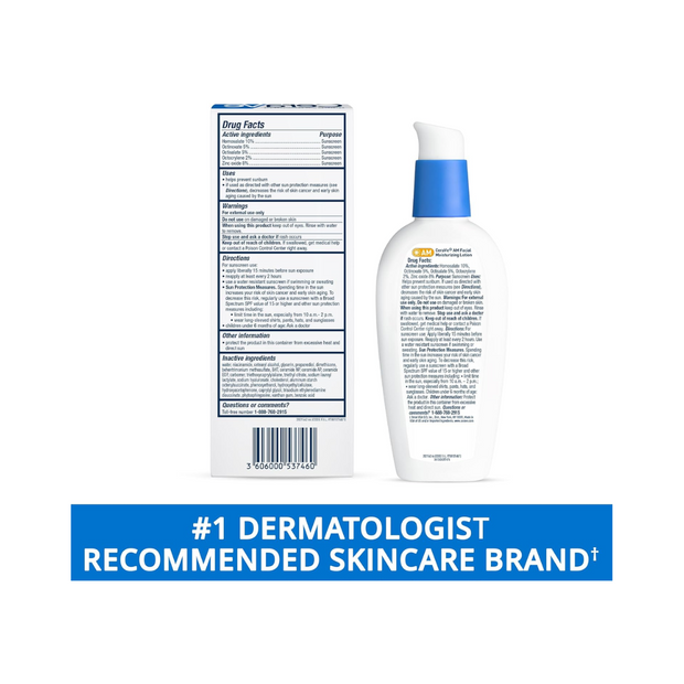 CeraVe AM Facial Moisturizing Lotion with SPF 30 - Kodomo store