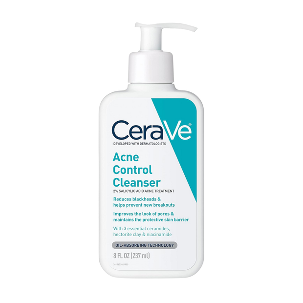 CeraVe Acne Control Cleanser – 2% Salicylic Acid (236ml) - Kodomo store