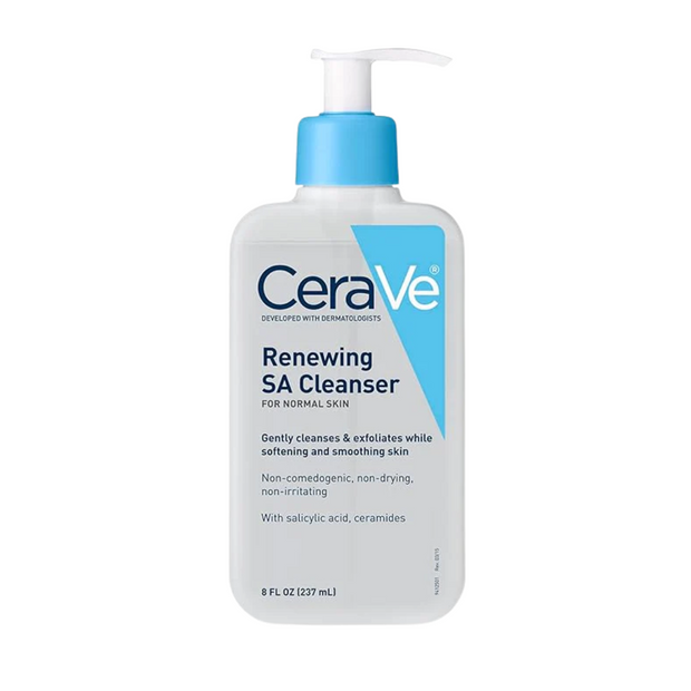 CeraVe Renewing SA Cleanser – Salicylic Acid Face Wash - Kodomo store