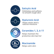 CeraVe Renewing SA Cleanser – Salicylic Acid Face Wash - Kodomo store