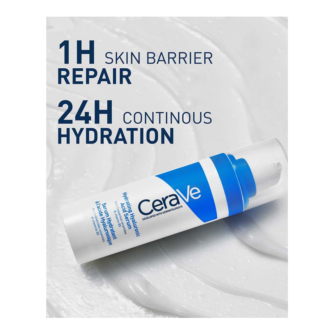 Cerave Hydrating Hyaluronic Acid Serum for Dry Skin 30ml - Kodomo store