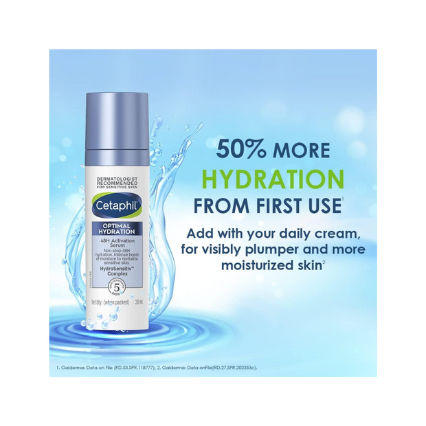 Cetaphil Optimal Hydration Lightweight Serum – 30ml - Kodomo store