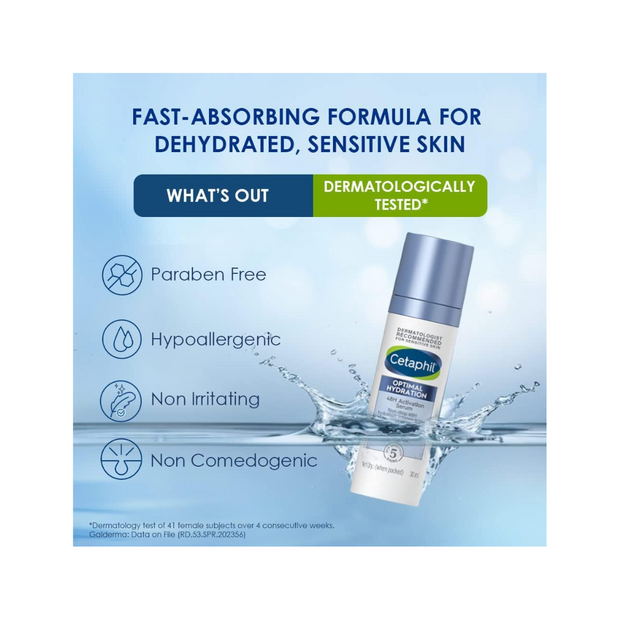 Cetaphil Optimal Hydration Lightweight Serum – 30ml - Kodomo store