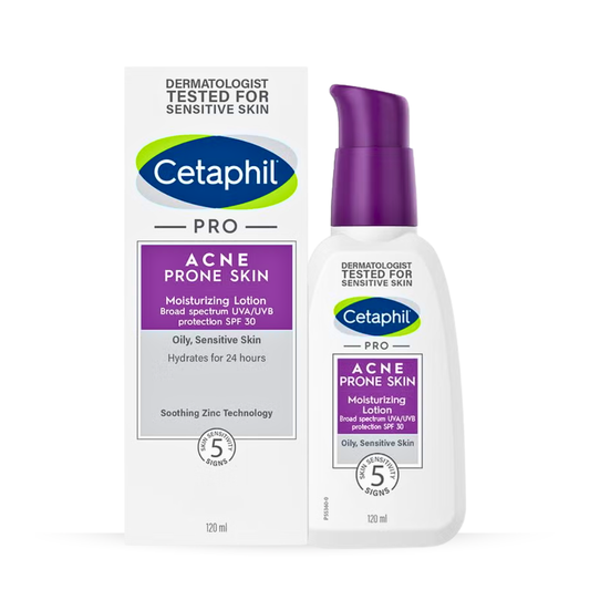 Cetaphil PRO Acne-Prone Skin SPF30 Moisturizer – 120ml - Kodomo store