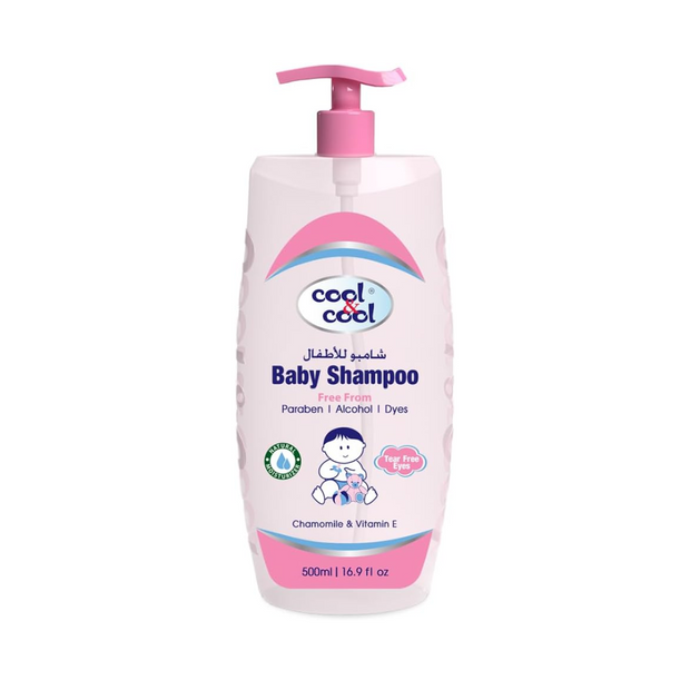 Cool & Cool Baby Shampoo 500ml – Soft & Healthy Hair - Kodomo store