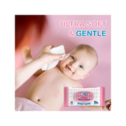 Cool & Cool Baby Wipes 40's – Alcohol Free – With Vitamin E - Kodomo store