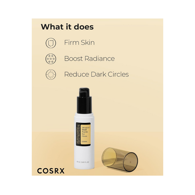 Cosrx Advanced Snail Peptide Eye Cream 25 Ml - Kodomo store