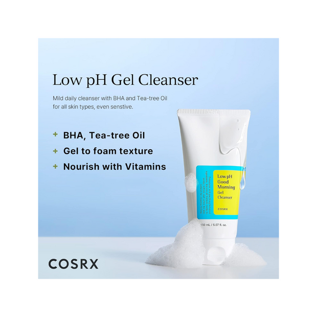 Cosrx Low Ph Good Morning Gel Cleanser_150 ml - Kodomo store