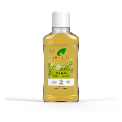 Dr.Organic Tea Tree Mouthwash – 500ml - Kodomo store