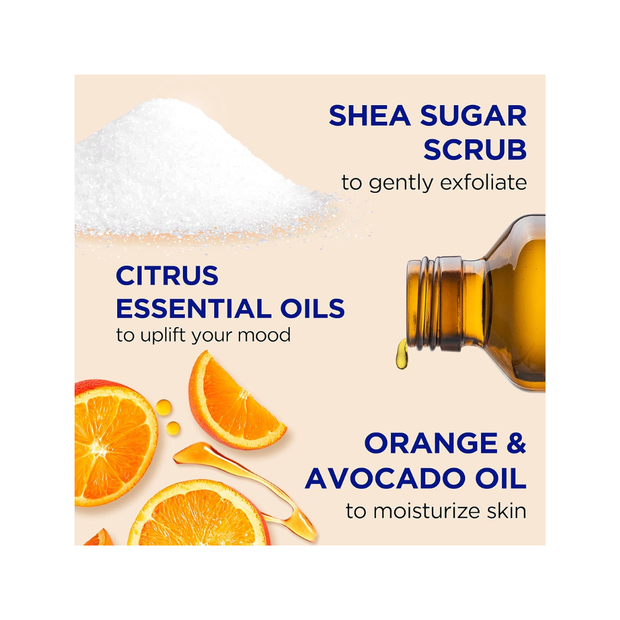 Dr Teal's Shea Sugar Citrus + Vitamin C Body Scrub - Kodomo store