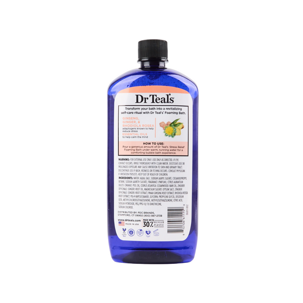 Dr Teal’s Stress Relief Foaming Bubble Bath - 1000ml - Kodomo store