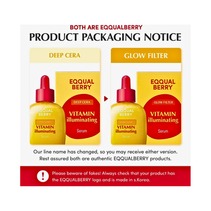 EQQUALBERRY Vitamin Illuminating Serum 30ml - Kodomo store