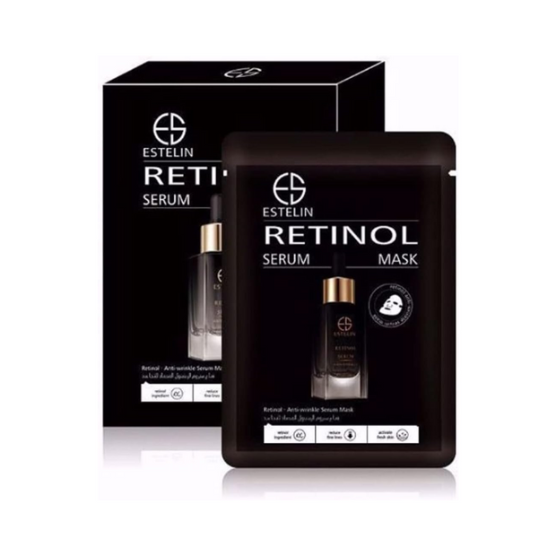 ESTELIN Anti-Wrinkle Retinol Serum Mask – 25ml - Kodomo store