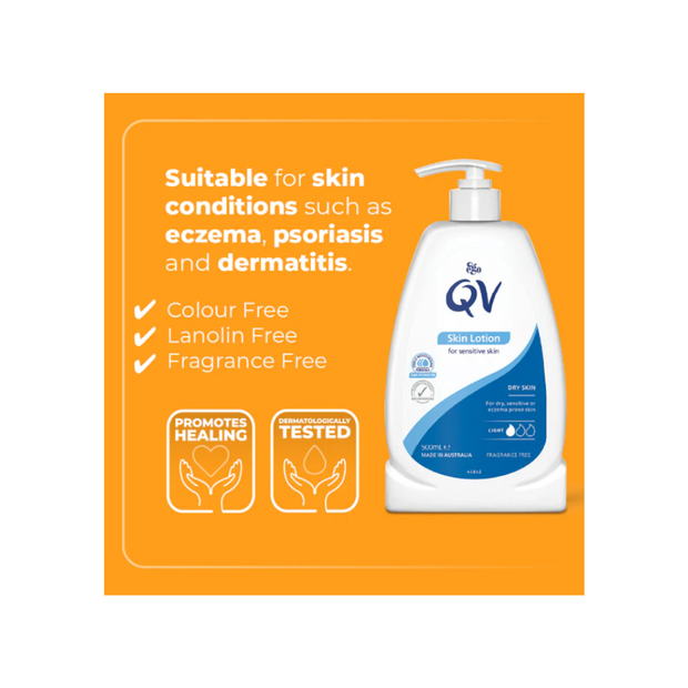 Ego QV Skin Lotion 500ml – Soothing Moisture for Dry - Kodomo store