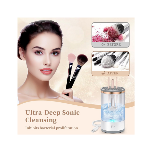 Electric Makeup Brush Cleaner – Quick, Deep Cleaning - Kodomo store
