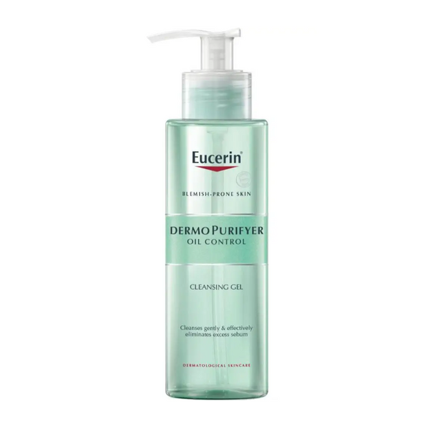 Eucerin Dermo Purifyer Oil Control Face Cleansing Gel – 200ml - Kodomo store